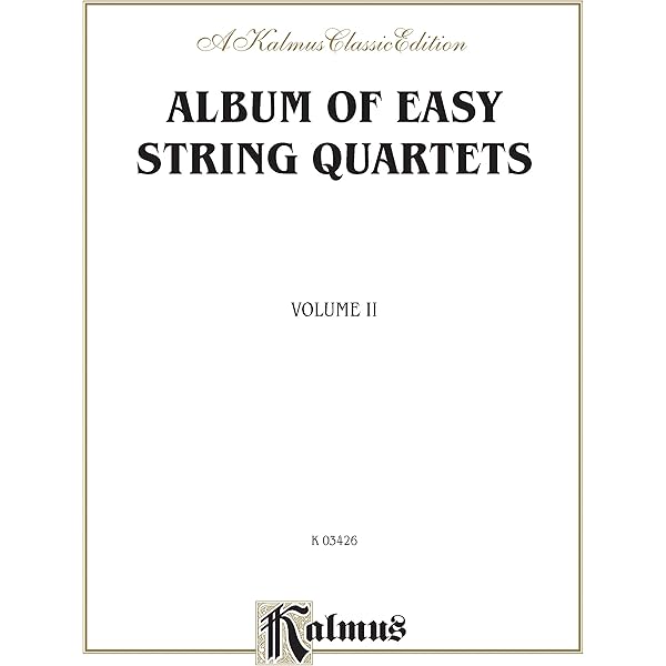 Album of Easy String Quartets, Vol 1: Pieces by Bach, Haydn
